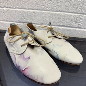 PIKOLINOS White and Purple Flats for Everyday Comfort